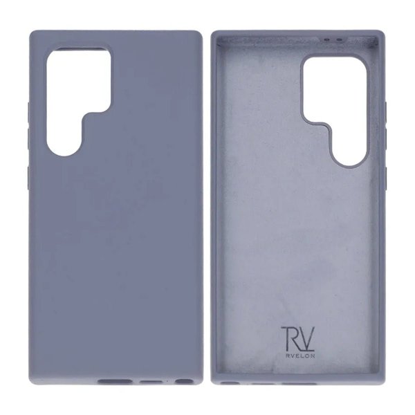 Rvelon Samsung Galaxy S24 Ultra Skal Silikon Lila