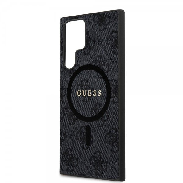 Guess Samsung Galaxy S24 Ultra Skal 4G Pattern MagSafe Svart