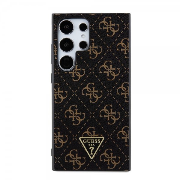 Guess Samsung Galaxy S24 Ultra Skal 4G Print Grained Svart