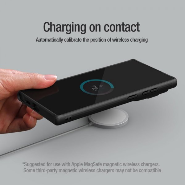 Nillkin Samsung Galaxy S24 Ultra Skal CamShield Prop MagSafe Grön