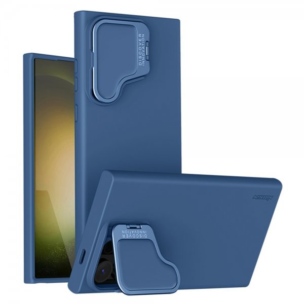 Nillkin Samsung Galaxy S24 Ultra Skal CamShield Silky Prop Blå