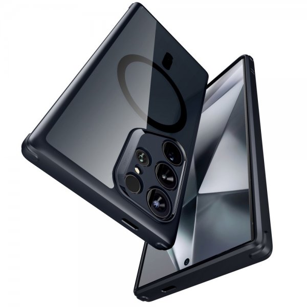 ESR Samsung Galaxy S24 Ultra Skal Classic Hybrid HaloLock Clear Black