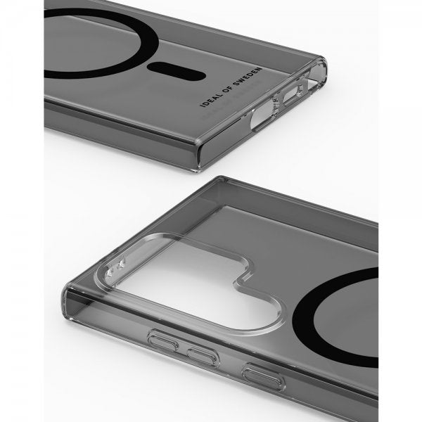 Ideal of Sweden Samsung Galaxy S24 Ultra Skal Clear Case MagSafe Tinted Black