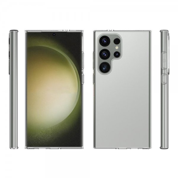 Nordic Covers Samsung Galaxy S24 Ultra Skal Feather Series Transparent