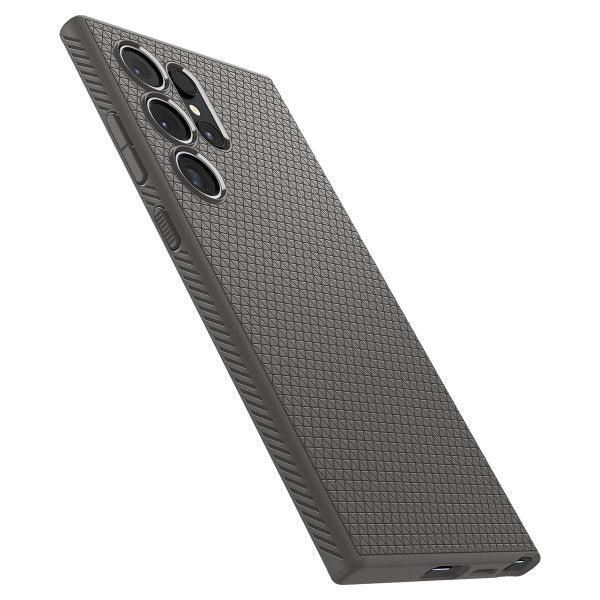 Spigen Samsung Galaxy S24 Ultra Skal Liquid Air Marble Grey