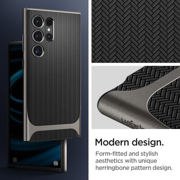 Spigen Samsung Galaxy S24 Ultra Skal Neo Hybrid Gunmetal