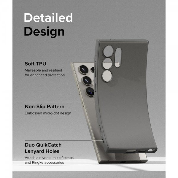 Ringke Samsung Galaxy S24 Ultra Skal Onyx Grå
