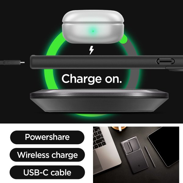Spigen Samsung Galaxy S24 Ultra Skal Optik Armor Svart