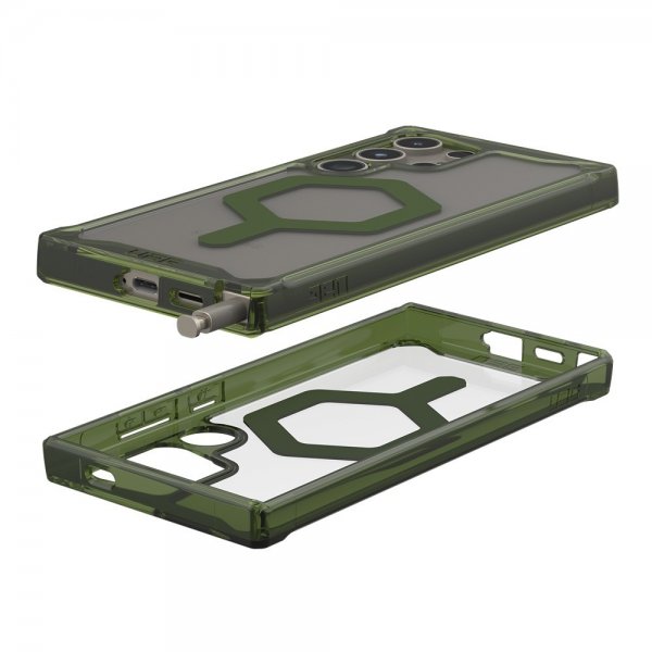 Urban Armor Gear (UAG) Samsung Galaxy S24 Ultra Skal Plyo Pro MagSafe Ice/Olive