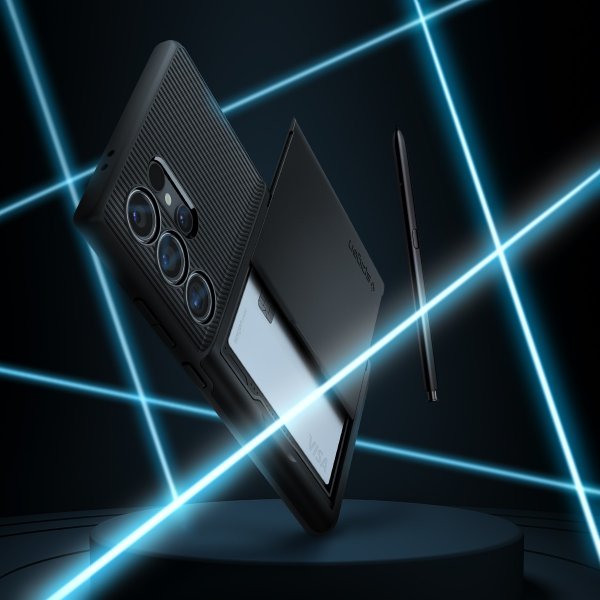 Spigen Samsung Galaxy S24 Ultra Skal Slim Armor CS Svart