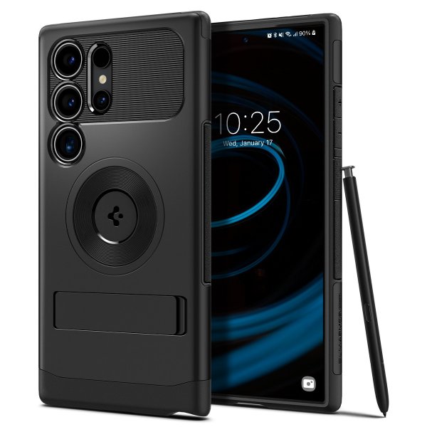 Spigen Samsung Galaxy S24 Ultra Skal Slim Armor MagFit Svart