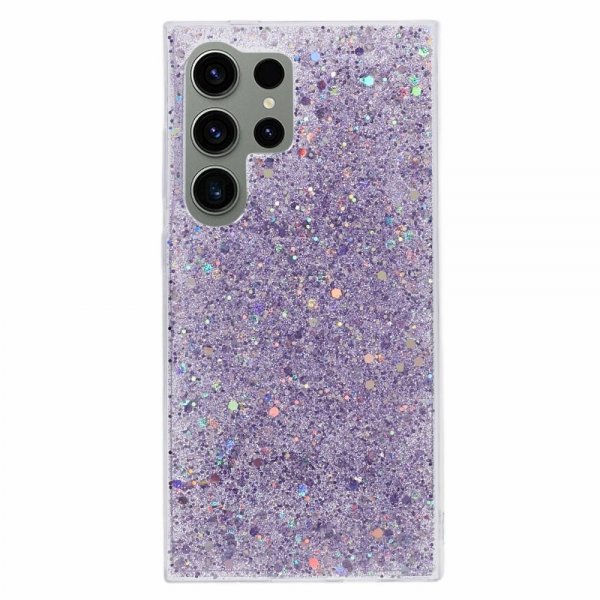 Nordic Covers Samsung Galaxy S24 Ultra Skal Sparkle Series Lilac Purple