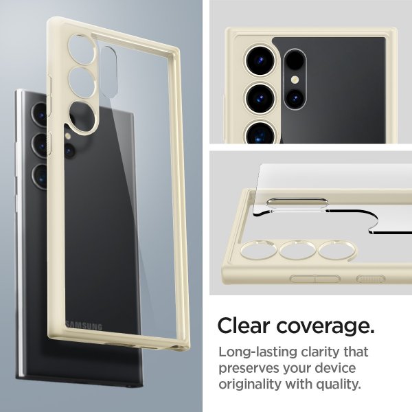 Spigen Samsung Galaxy S24 Ultra Skal Ultra Hybrid Mute Beige