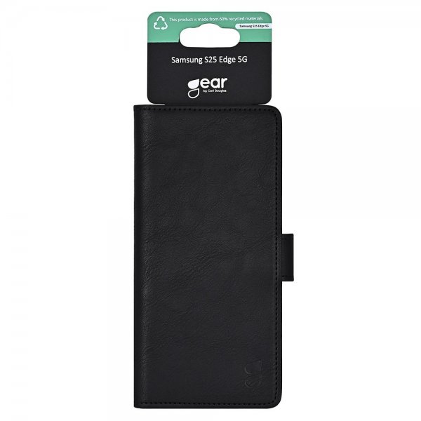 Gear Samsung Galaxy S25 Edge Fodral 3 Kortfack Svart