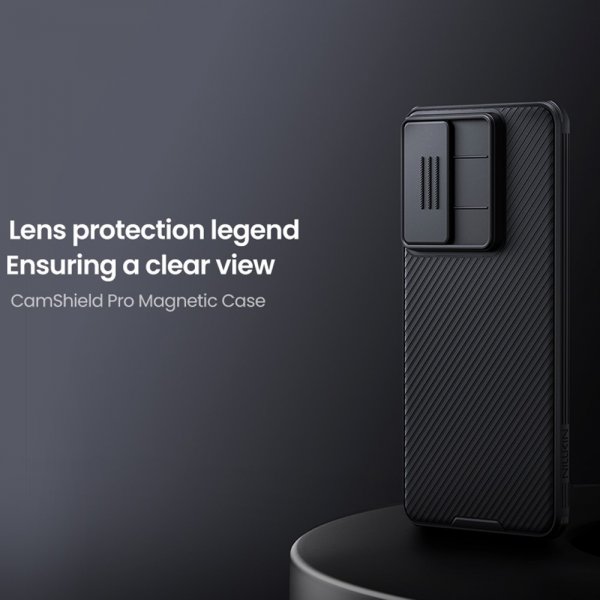 Nillkin Samsung Galaxy S25 Edge Skal CamShield Pro MagSafe Svart