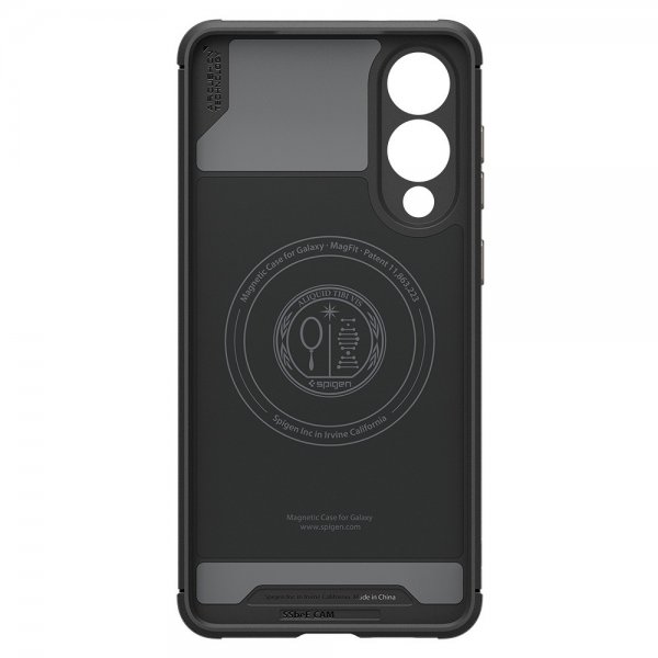 Spigen Samsung Galaxy S25 Edge Skal Core Armor MagFit Matte Black