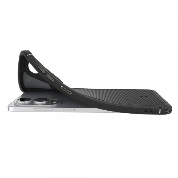 Spigen Samsung Galaxy S25 Edge Skal Core Armor MagFit Matte Black