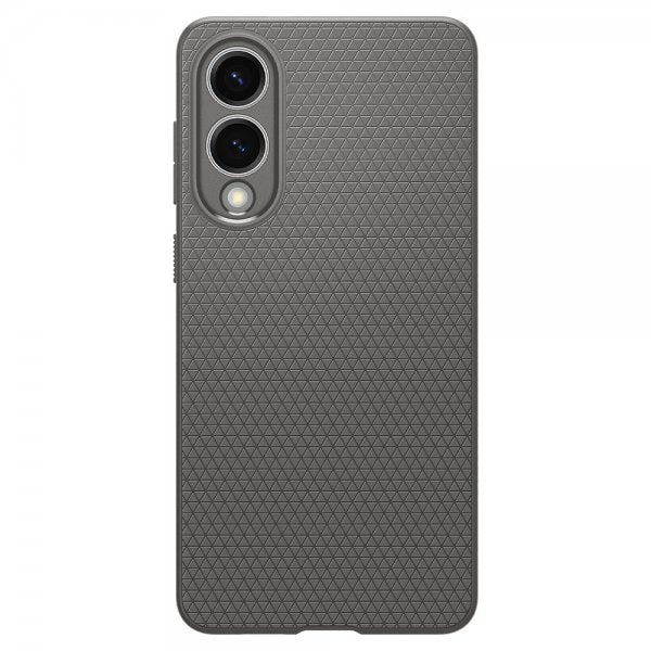 Spigen Samsung Galaxy S25 Edge Skal Liquid Air Marble Gray