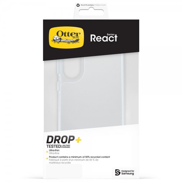 Otterbox Samsung Galaxy S25 Edge Skal React Transparent