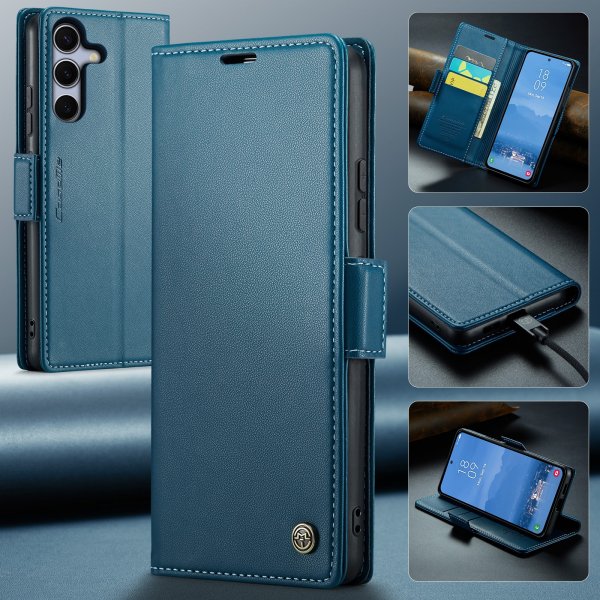 CaseMe Samsung Galaxy S25 FE Fodral 023 Series Blå