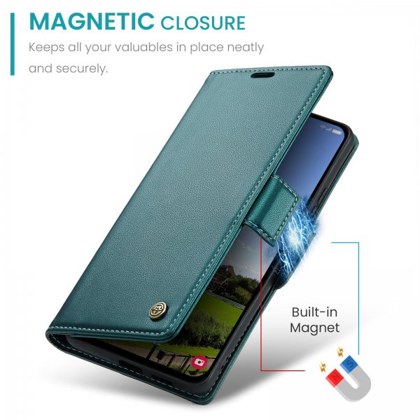 CaseMe Samsung Galaxy S25 FE Fodral 023 Series Grön