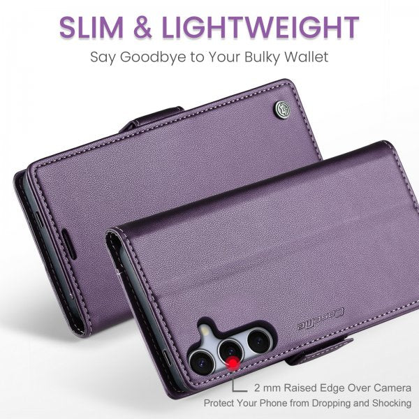 CaseMe Samsung Galaxy S25 FE Fodral 023 Series Lila