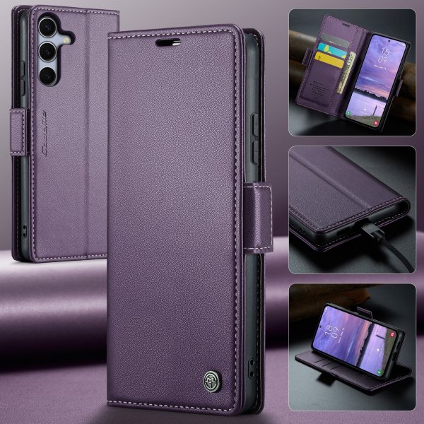 CaseMe Samsung Galaxy S25 FE Fodral 023 Series Lila
