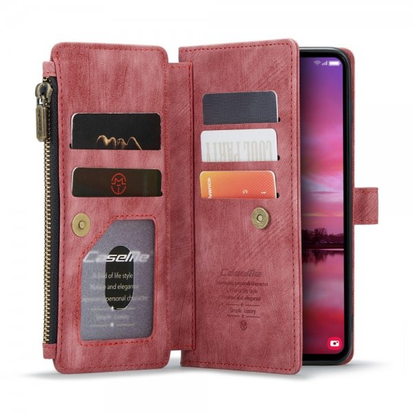 CaseMe Samsung Galaxy S24/S25 Fodral C30 Series Röd