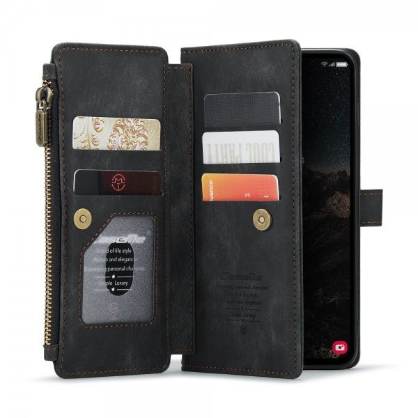 CaseMe Samsung Galaxy S24/S25 Fodral C30 Series Svart