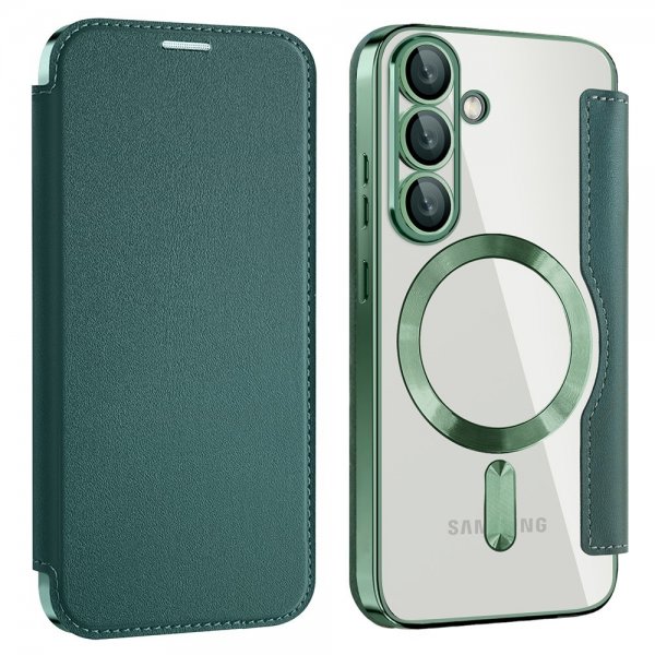 Samsung Galaxy S25 Fodral MagSafe Grön
