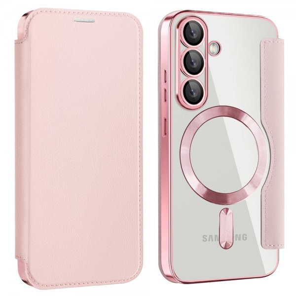 Samsung Galaxy S25 Fodral MagSafe Rosa