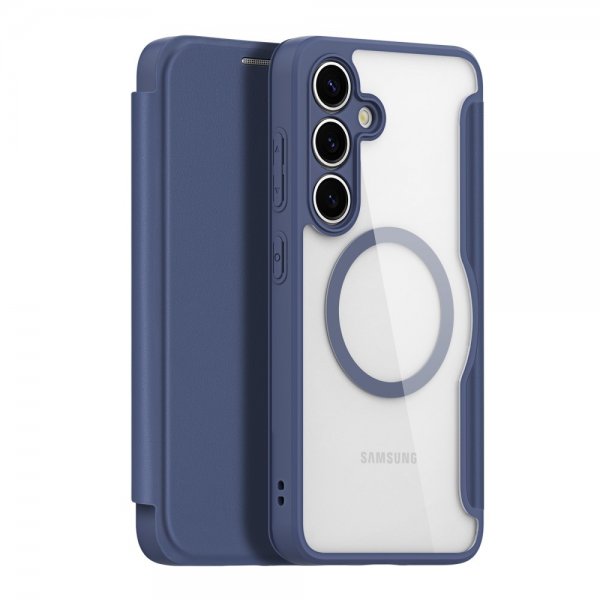 Dux Ducis Samsung Galaxy S25 Fodral Skin X Pro Series MagSafe Blå