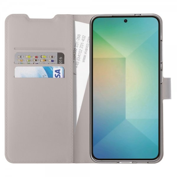 Vivanco Samsung Galaxy S25 Plus Fodral Classic Wallet Greige