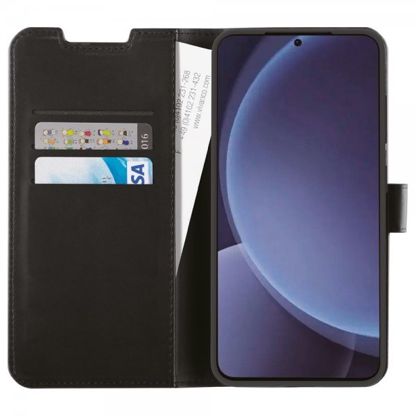 Vivanco Samsung Galaxy S25 Plus Fodral Classic Wallet Svart