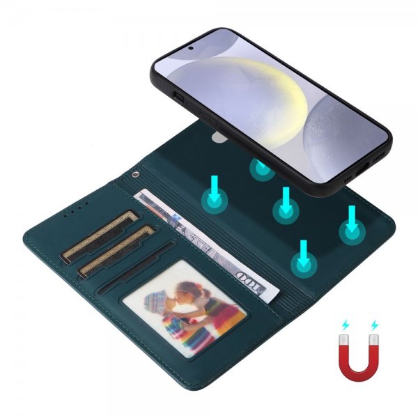 Betopnice Samsung Galaxy S25 Plus Fodral med Löstagbart Skal 005 Blå