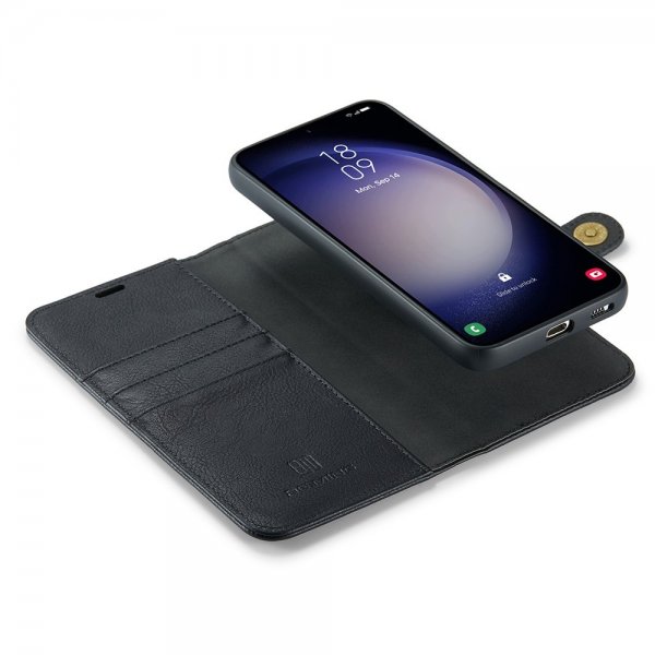 Dg.Ming Samsung Galaxy S25 Plus Fodral med Löstagbart Skal Svart
