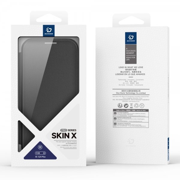 Dux Ducis Samsung Galaxy S25 Plus Fodral Skin X Pro Series MagSafe Svart