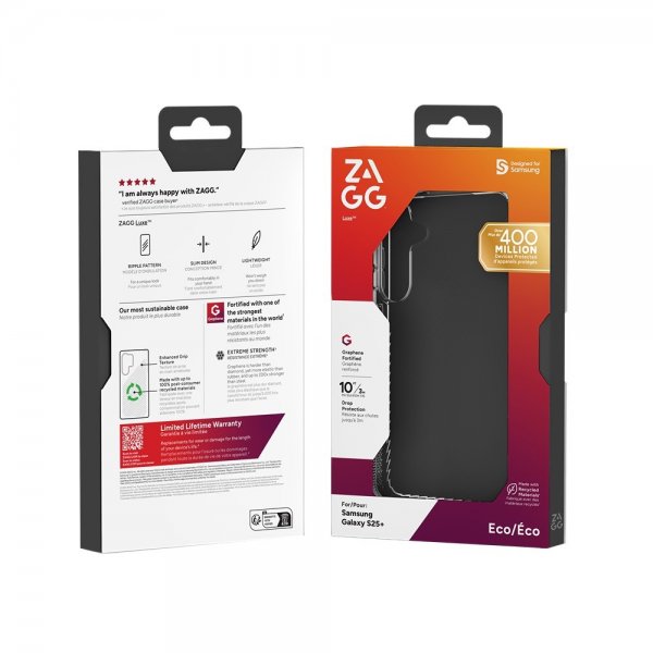 ZAGG Samsung Galaxy S25 Plus Skal Luxe Transparent