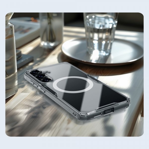 Nillkin Samsung Galaxy S25 Plus Skal Nature Pro Series MagSafe Transparent
