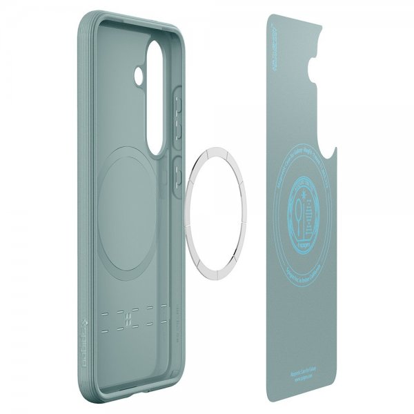 Spigen Samsung Galaxy S25 Plus Skal Parallax MagFit Sage Green
