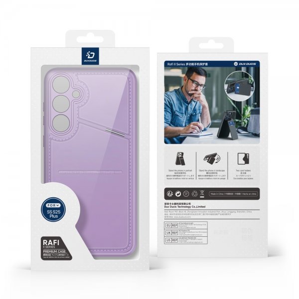 Dux Ducis Samsung Galaxy S25 Plus Skal Rafi II Series MagSafe Lila