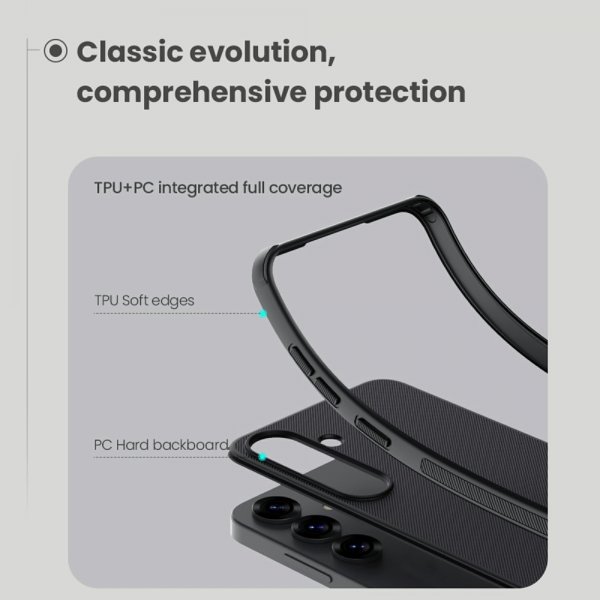 Nillkin Samsung Galaxy S25 Plus Skal Super Frosted Shield Pro MagSafe Svart
