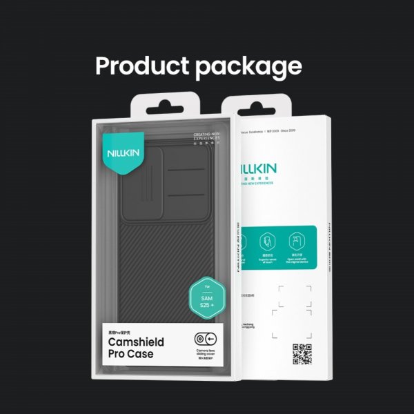 Nillkin Samsung Galaxy S25 Skal CamShield Pro Svart