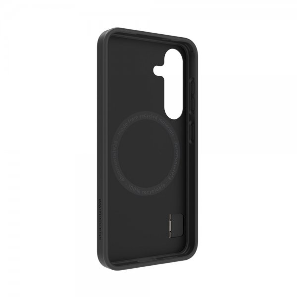 dbramante1928 Samsung Galaxy S25 Skal Iceland Pro Qi2 Kickstand Svart