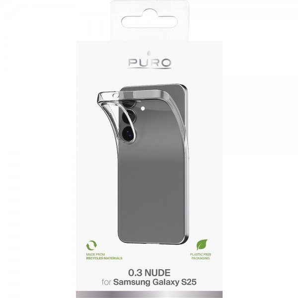 Puro Samsung Galaxy S25 Skal Nude Transparent