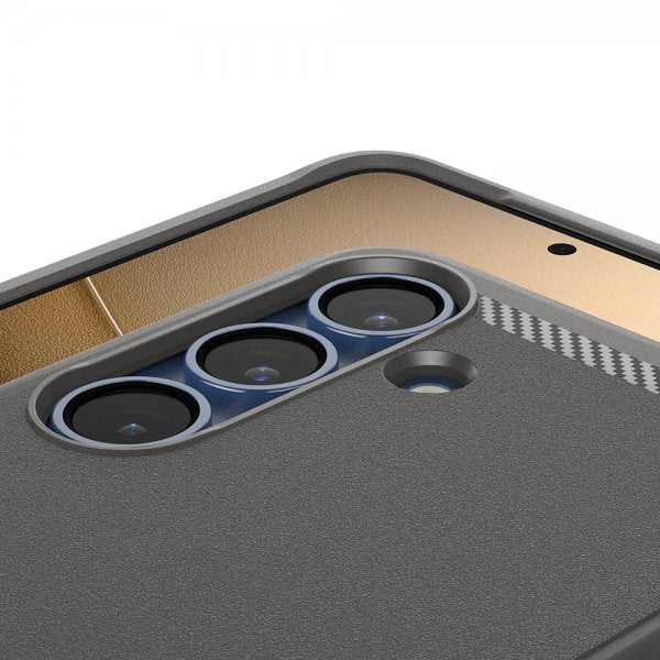 Spigen Samsung Galaxy S25 Skal Rugged Armor MagFit Marble Gray