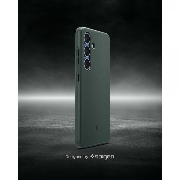 Spigen Samsung Galaxy S25 Skal Thin Fit MagFit Abyss Green