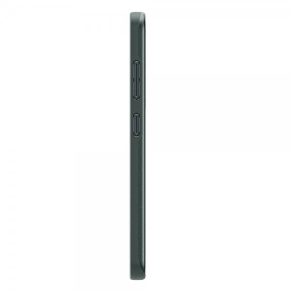 Spigen Samsung Galaxy S25 Skal Thin Fit MagFit Abyss Green