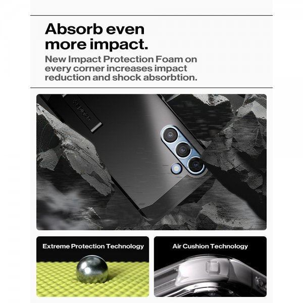 Spigen Samsung Galaxy S25 Skal Tough Armor MagFit Svart