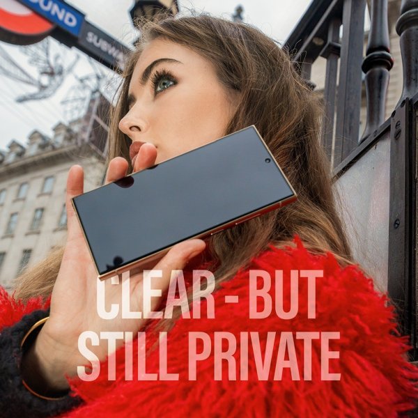 PanzerGlass Samsung Galaxy S24/Galaxy S25 Skärmskydd Ultra-Wide Fit Privacy EasyAligner
